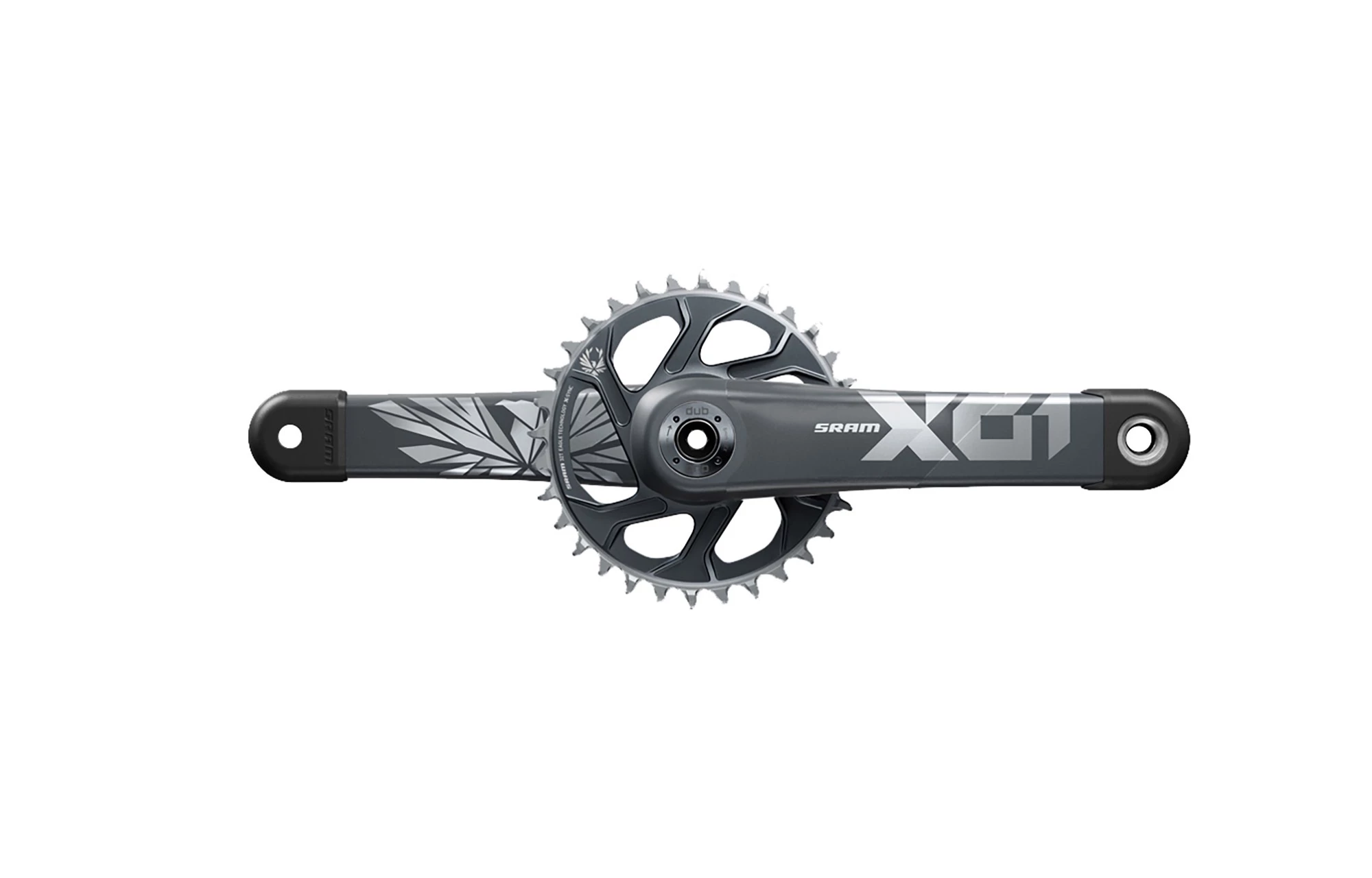 PEDALIER SRAM X01 EAGLE DUB 32D BLACK 170MM 1 PEDALIER SRAM X01 EAGLE DUB 32D BLACK 170MM